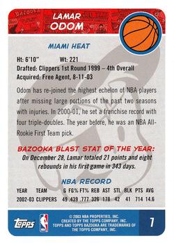 Lamar Odom  basketball card collectible - Main Image 2