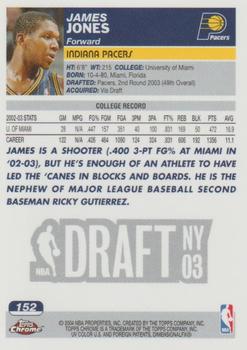 James Jones  basketball card collectible - Main Image 2