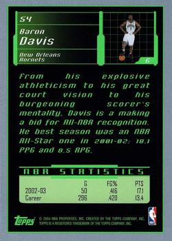 Baron Davis  basketball card collectible - Main Image 2