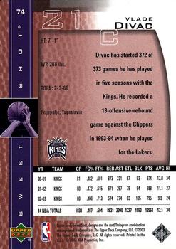 Vlade Divac  basketball card collectible - Main Image 2