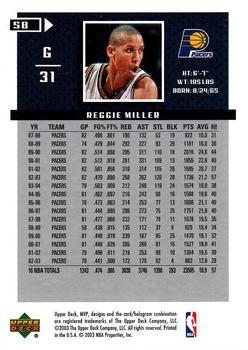 Reggie Miller  basketball card collectible - Main Image 2