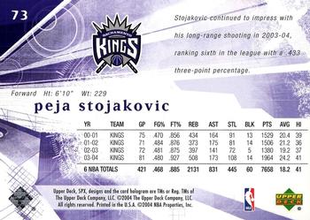 Peja Stojakovic  basketball card collectible - Main Image 2