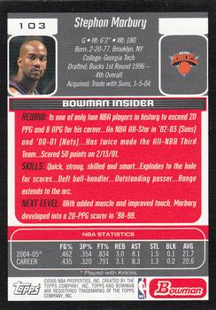 Stephon Marbury  basketball card collectible - Main Image 2