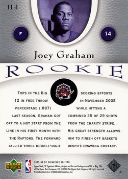 Joey Graham basketball card collectible - Main Image 2