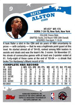 Rafer Alston  basketball card collectible - Main Image 2