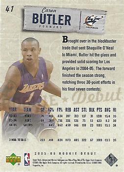 Caron Butler  basketball card collectible - Main Image 2
