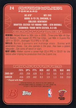 Antoine Walker  basketball card collectible - Main Image 2