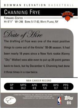 Channing Frye  basketball card collectible - Main Image 2