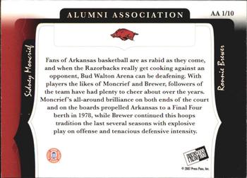 Sidney Moncrief / Ronnie Brewer basketball card collectible - Main Image 2