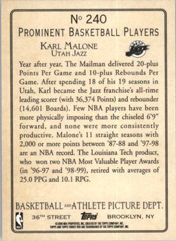Karl Malone  basketball card collectible - Main Image 2