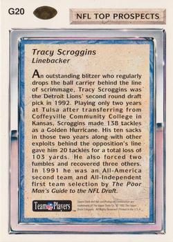 Tracy Scroggins  football card collectible - Main Image 2