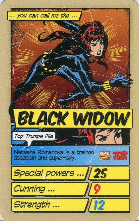 Black Widow  gaming card collectible - Main Image 1