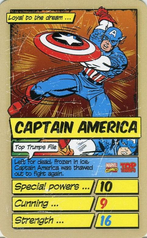 Captain America  gaming card collectible - Main Image 1