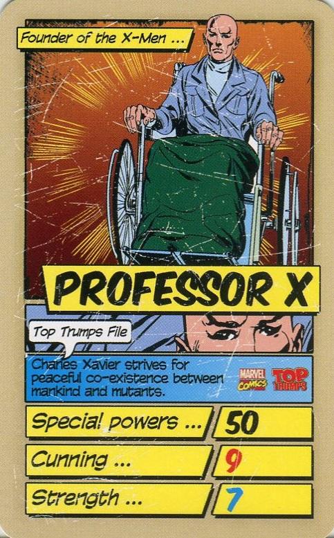 Professor X  gaming card collectible - Main Image 1