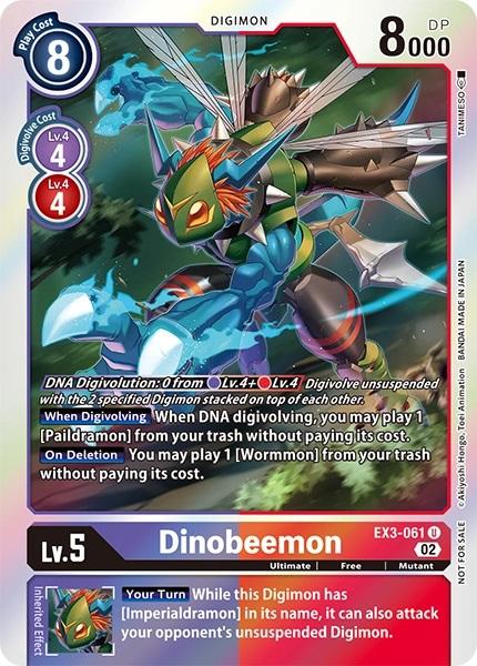 Dinobeemon gaming card collectible - Main Image 1