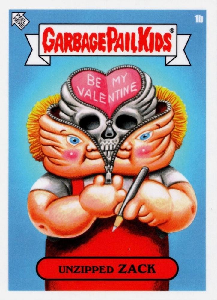 Unzipped Zack  gpk card collectible - Main Image 1