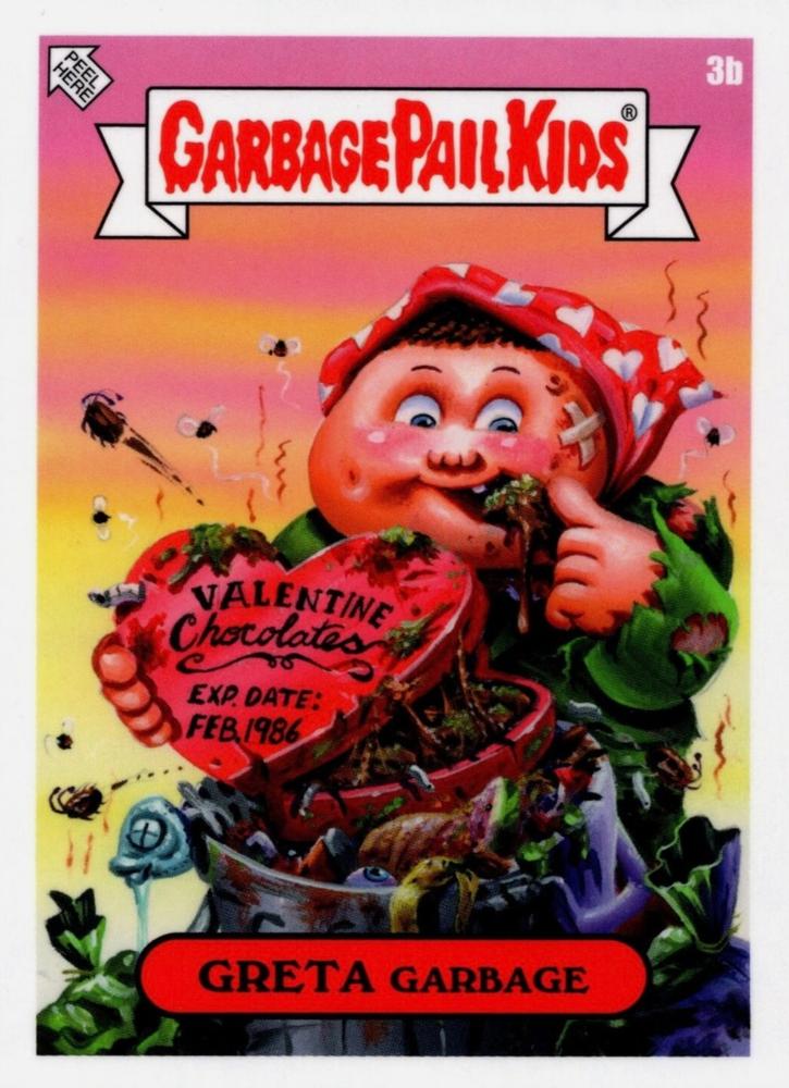 Greta Garbage  gpk card collectible - Main Image 1
