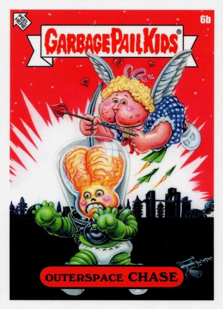 Outerspace Chase  gpk card collectible - Main Image 1