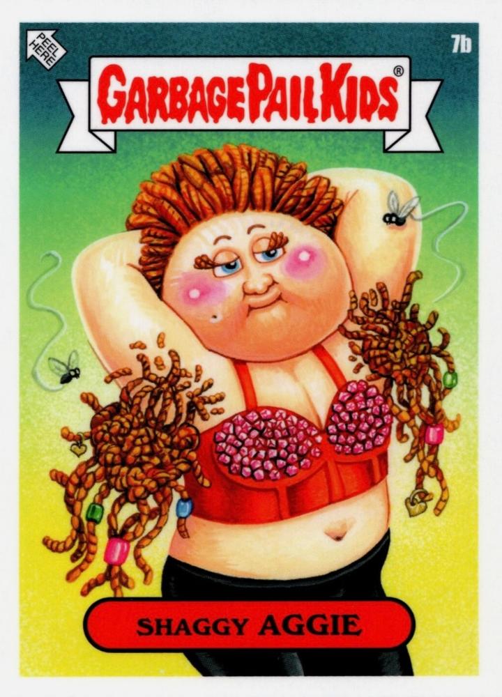 Shaggy Aggie  gpk card collectible - Main Image 1