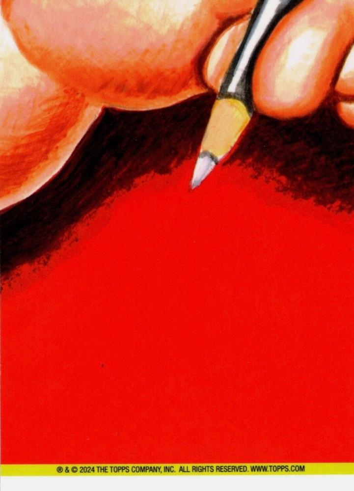 Shaggy Aggie  gpk card collectible - Main Image 2