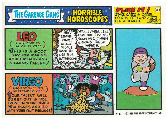 Dim-Bulb Bob  gpk card collectible - Main Image 2