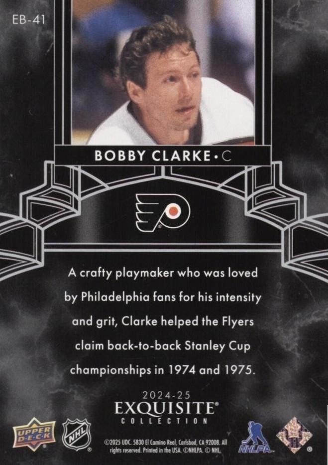 Bobby Clarke  hockey card collectible - Main Image 2