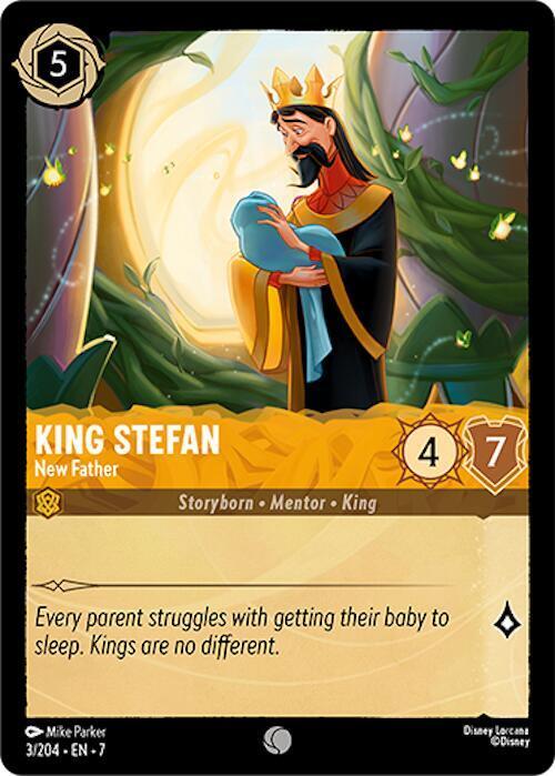 King Stefan - New Father  lorcana card collectible - Main Image 1