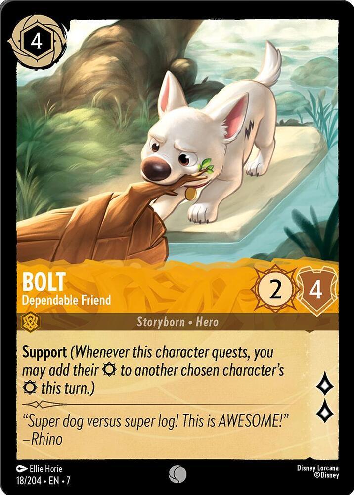 Bolt - Dependable Friend lorcana card collectible - Main Image 1
