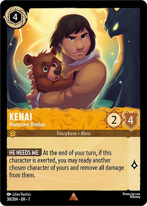Kenai - Protective Brother lorcana card collectible - Main Image 1