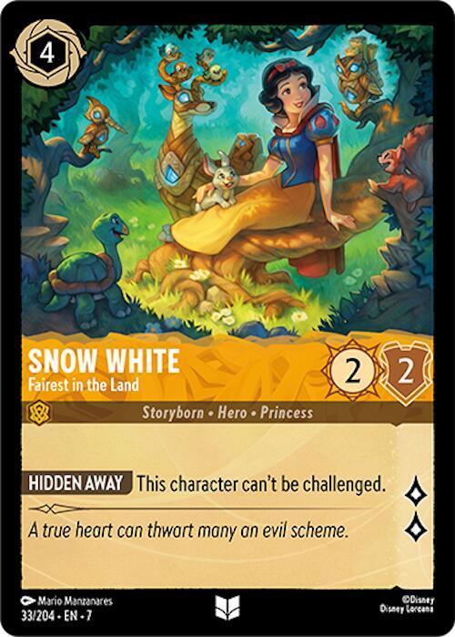 Snow White - Fairest in the Land lorcana card collectible - Main Image 1