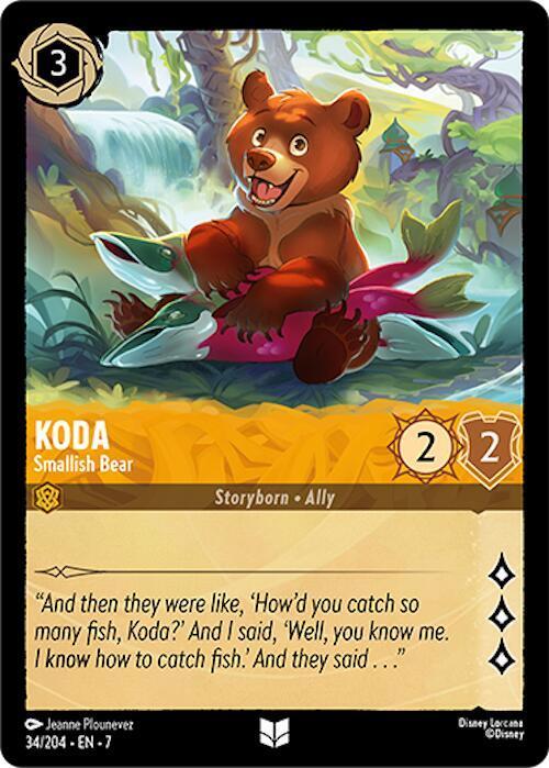 Koda - Smallish Bear  lorcana card collectible - Main Image 1