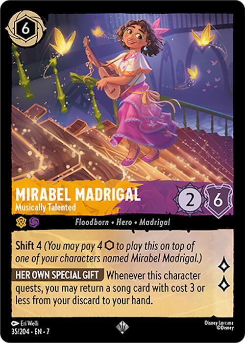 Mirabel Madrigal - Musically Talented lorcana card collectible - Main Image 1