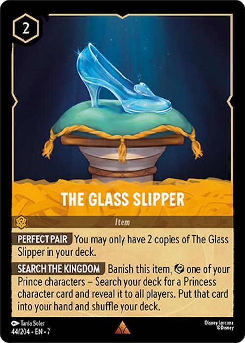 The Glass Slipper  lorcana card collectible - Main Image 1