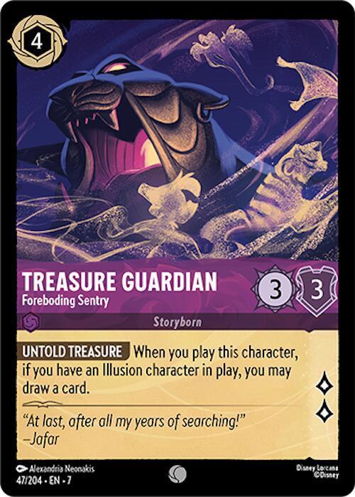 Treasure Guardian - Foreboding Sentry lorcana card collectible - Main Image 1