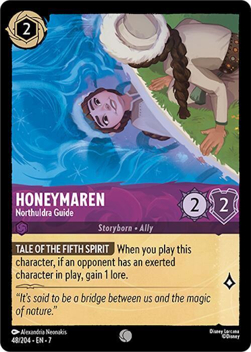Honeymaren - Northuldra Guide lorcana card collectible - Main Image 1