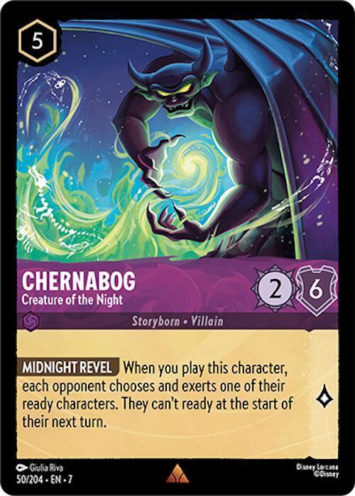 Chernabog - Creature of the Night lorcana card collectible - Main Image 1