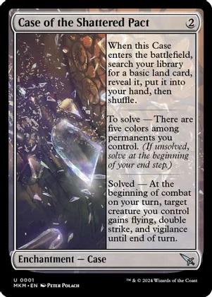 Case of the Shattered Pact magic card collectible - Main Image 1