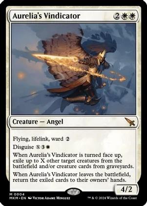 Aurelia’s Vindicator magic card collectible - Main Image 1