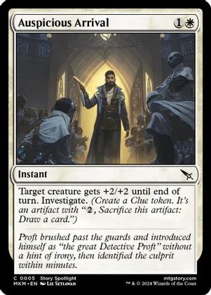 Auspicious Arrival  magic card collectible - Main Image 1