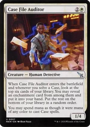 Case File Auditor  magic card collectible - Main Image 1