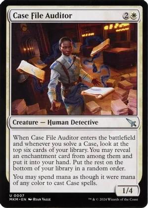 Case File Auditor magic card collectible - Main Image 1