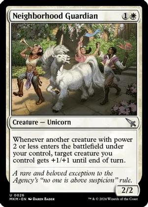 Neighborhood Guardian  magic card collectible - Main Image 1