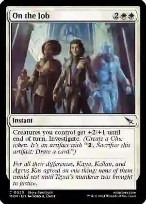 On the Job  magic card collectible - Main Image 1