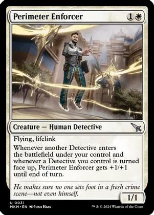 Perimeter Enforcer magic card collectible - Main Image 1