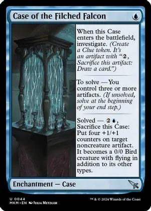 Case of the Filched Falcon magic card collectible - Main Image 1