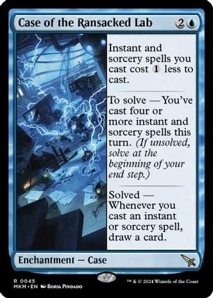 Case of the Ransacked Lab magic card collectible - Main Image 1