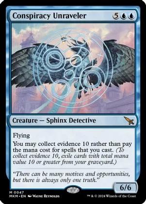 Conspiracy Unraveler magic card collectible - Main Image 1