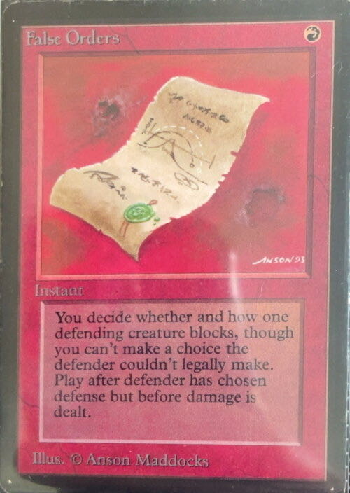 False Orders  magic card collectible - Main Image 3