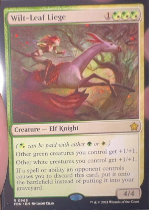 Wilt-Leaf Liege  magic card collectible - Main Image 2