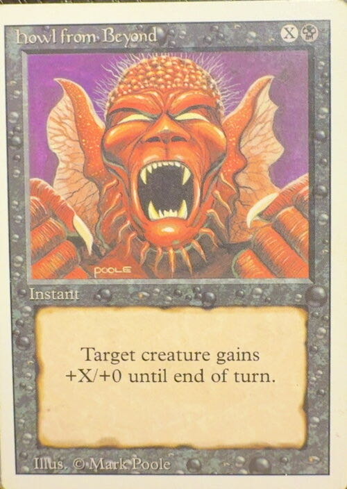 Howl from Beyond  magic card collectible - Main Image 2